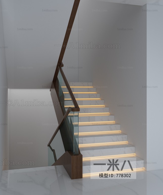 New Chinese Style Stairwell