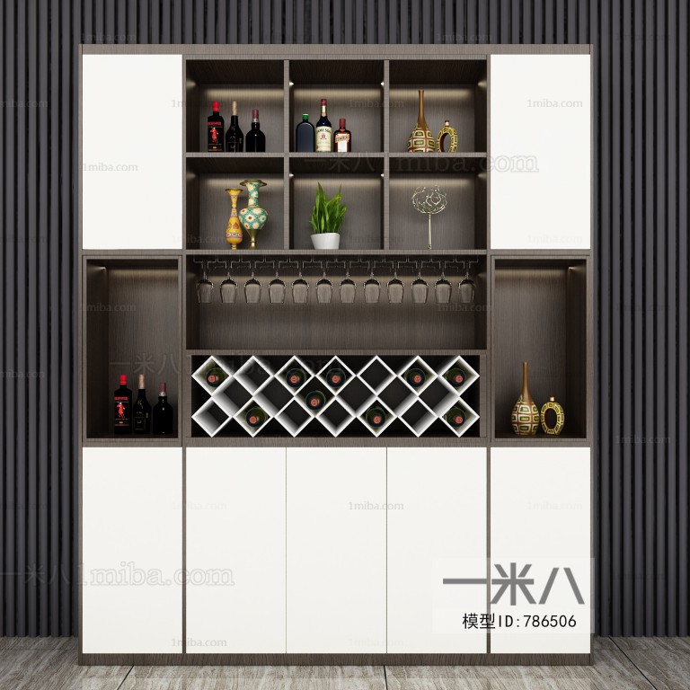 Nordic Style Wine Cabinet