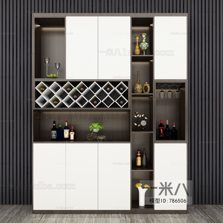 Nordic Style Wine Cabinet