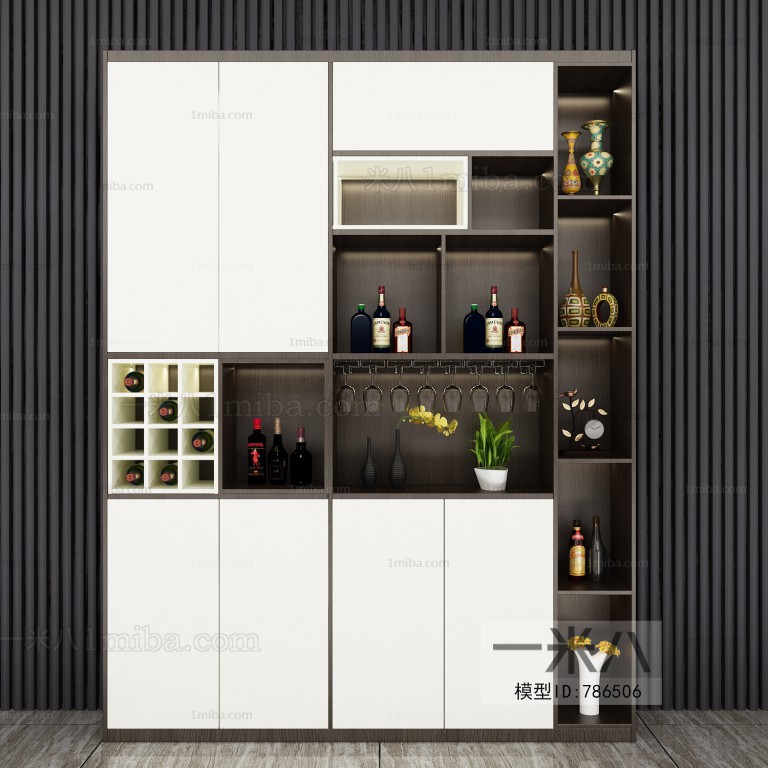 Nordic Style Wine Cabinet