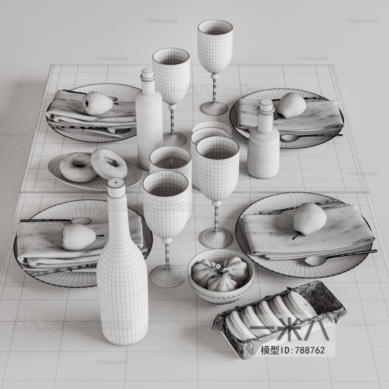 Modern Cutlery/tea Set