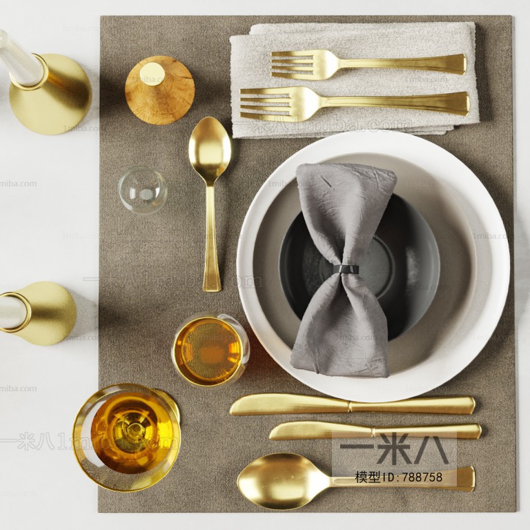 Modern Cutlery/tea Set