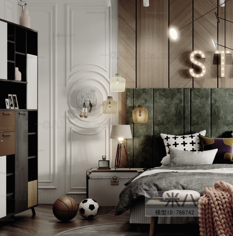 Nordic Style Bedroom