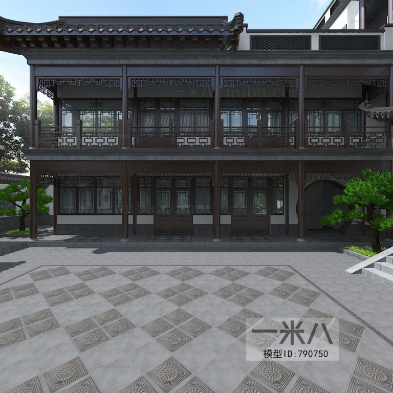 Chinese Style Building Appearance