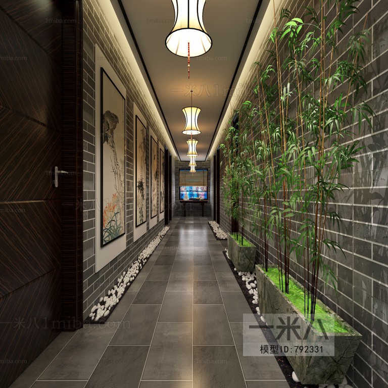 New Chinese Style Hotel Space