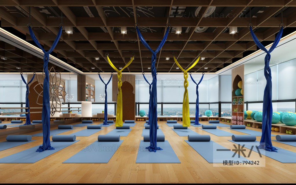 Modern Yoga Room