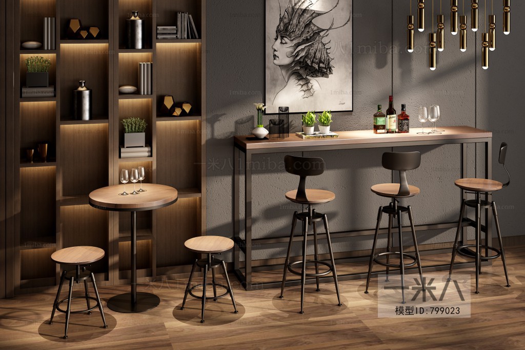 Modern Counter Bar