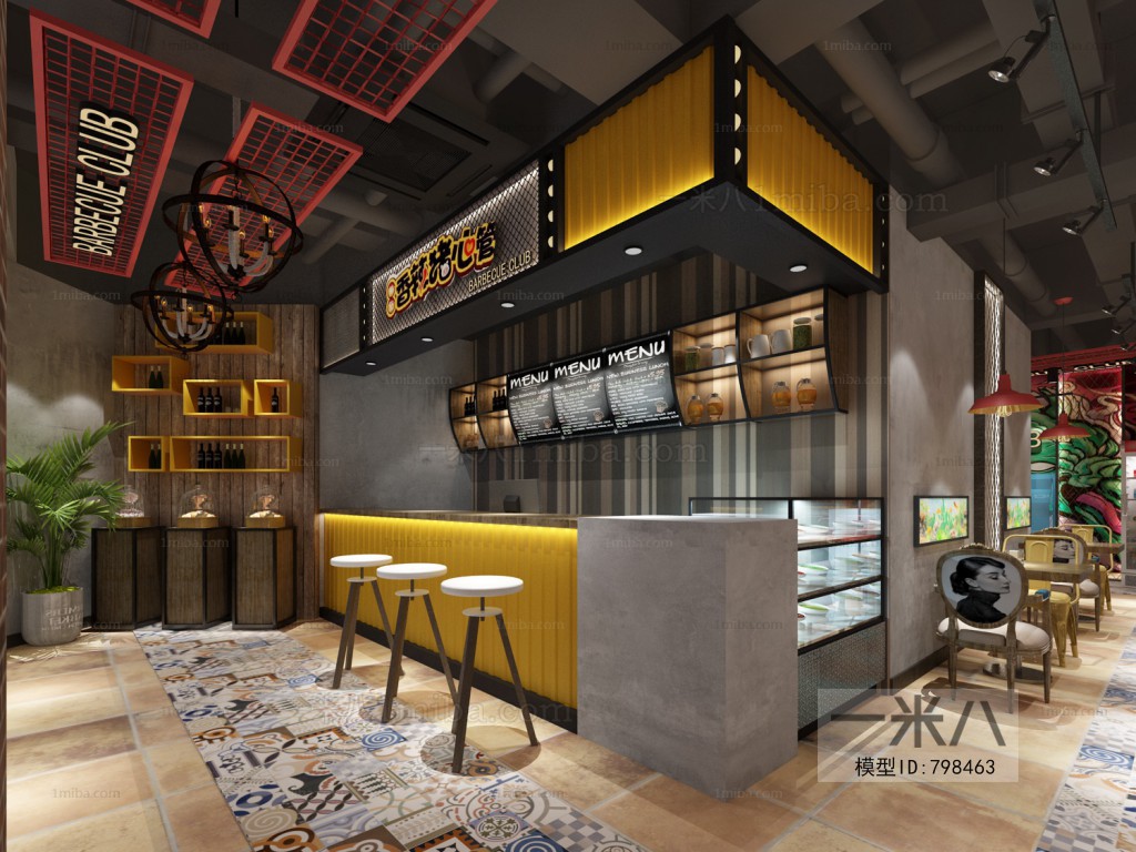 Industrial Style Restaurant