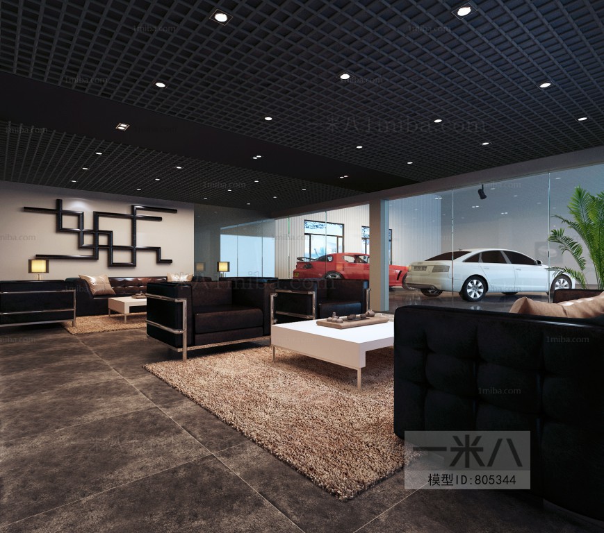 Industrial Style Automobile 4S Shop