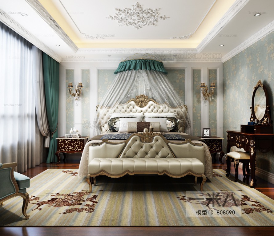 European Style Bedroom