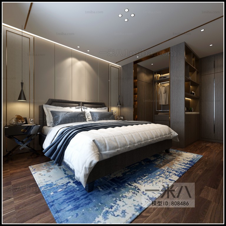 Post Modern Style Bedroom