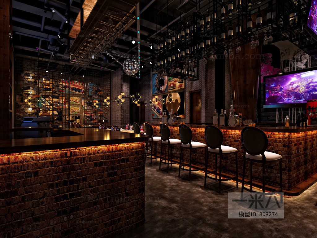 Industrial Style Bar