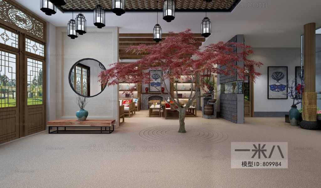 New Chinese Style Hotel Space