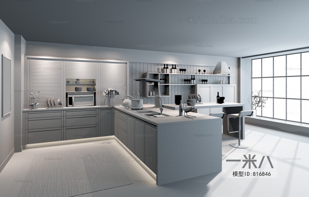 Modern Open Kitchen