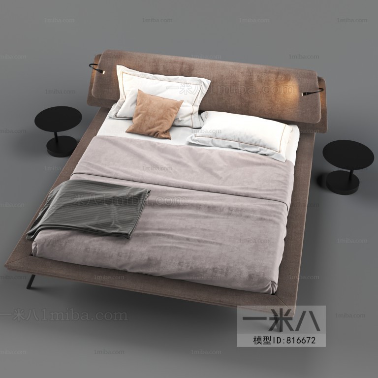 Nordic Style Double Bed