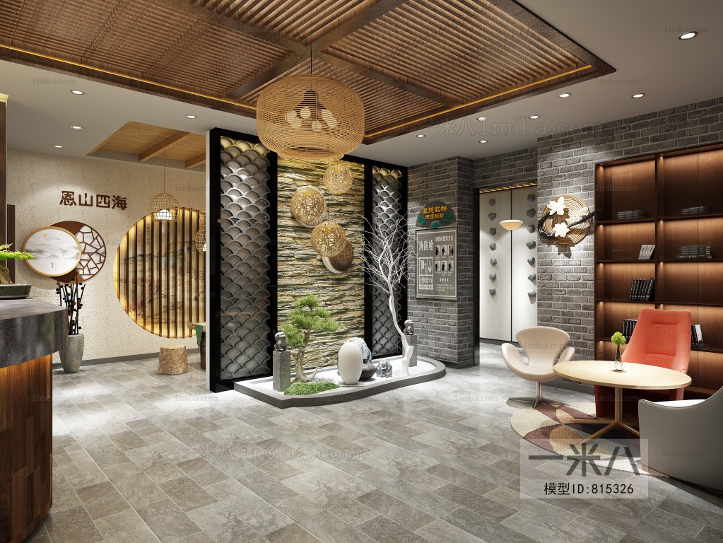 New Chinese Style Hotel Space