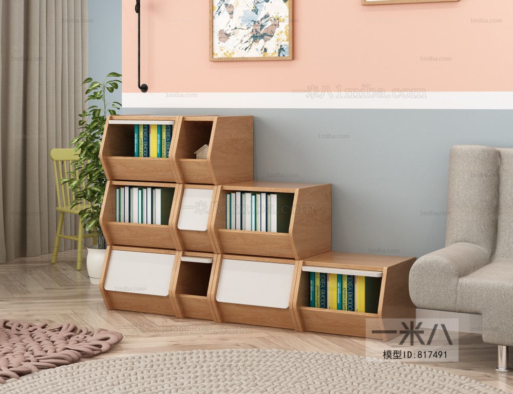 Nordic Style Bookcase