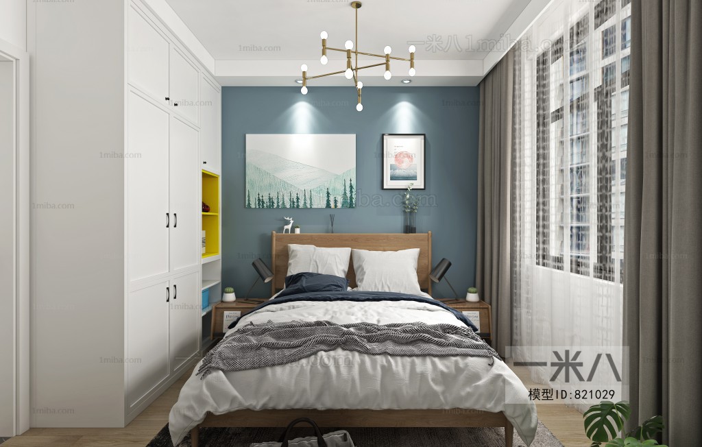 Nordic Style Bedroom