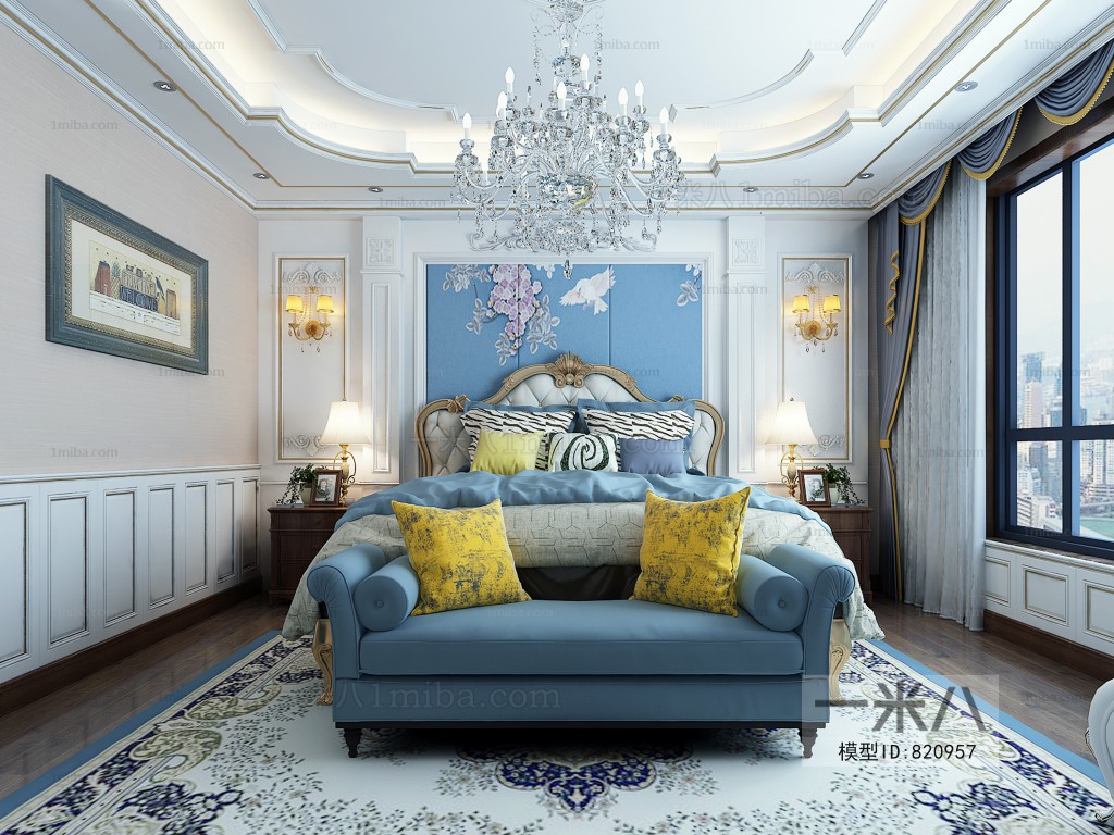 European Style Bedroom