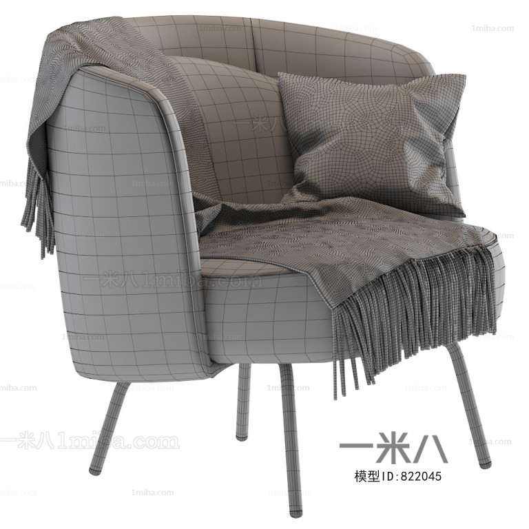 Nordic Style Lounge Chair