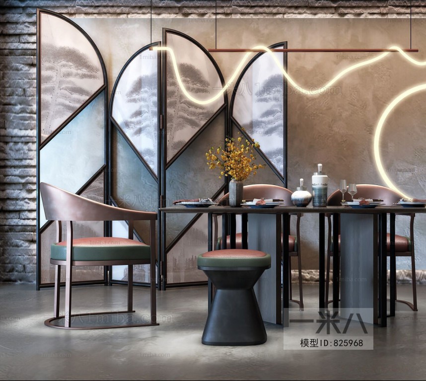 New Chinese Style Dining Table And Chairs