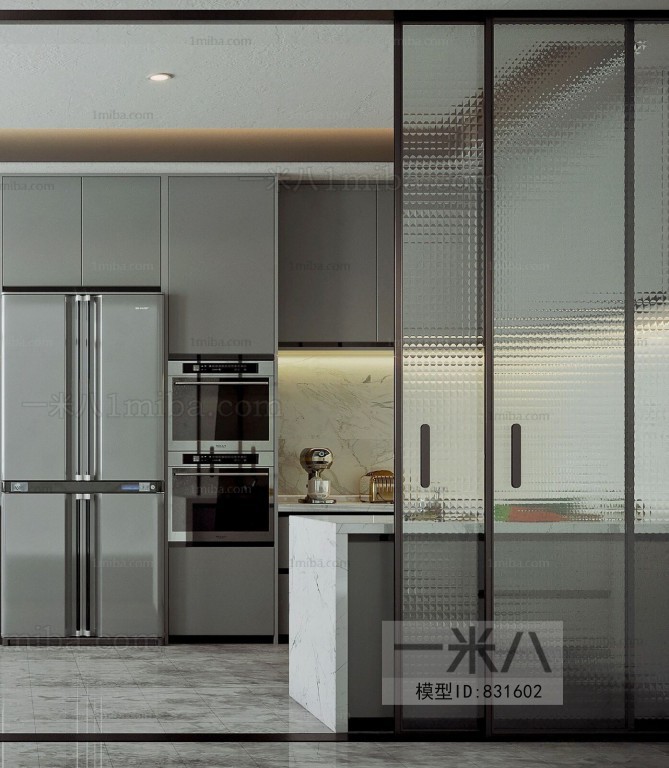 Modern The Kitchen