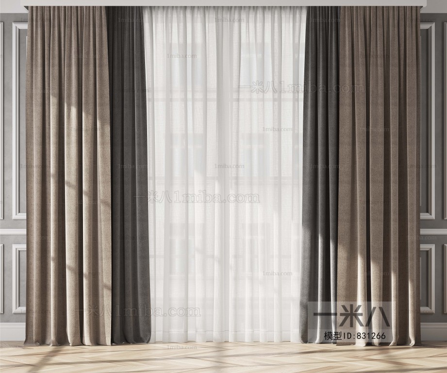 Modern The Curtain