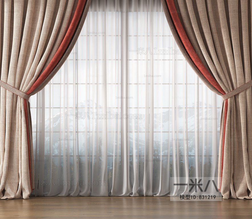 Modern The Curtain