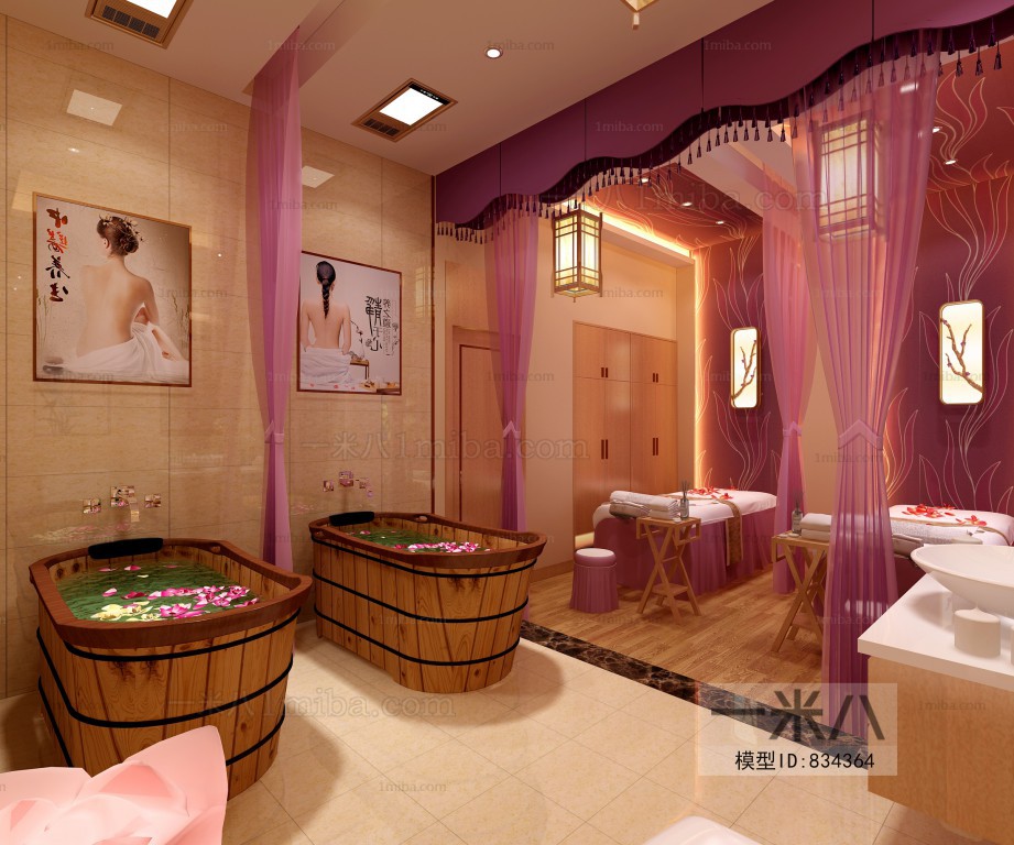 New Chinese Style SPA Foot Bath