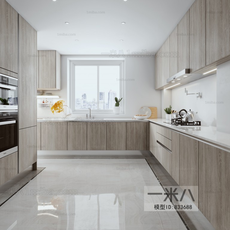 Modern The Kitchen