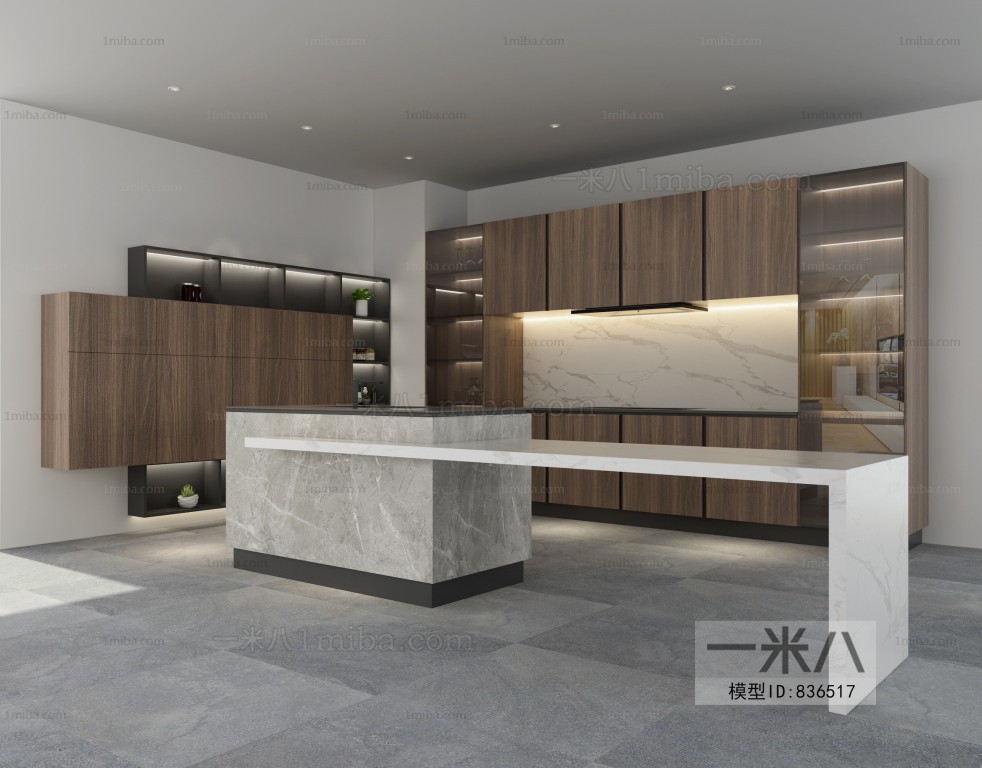 Modern Open Kitchen