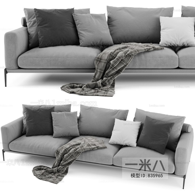 Modern Three-seat Sofa