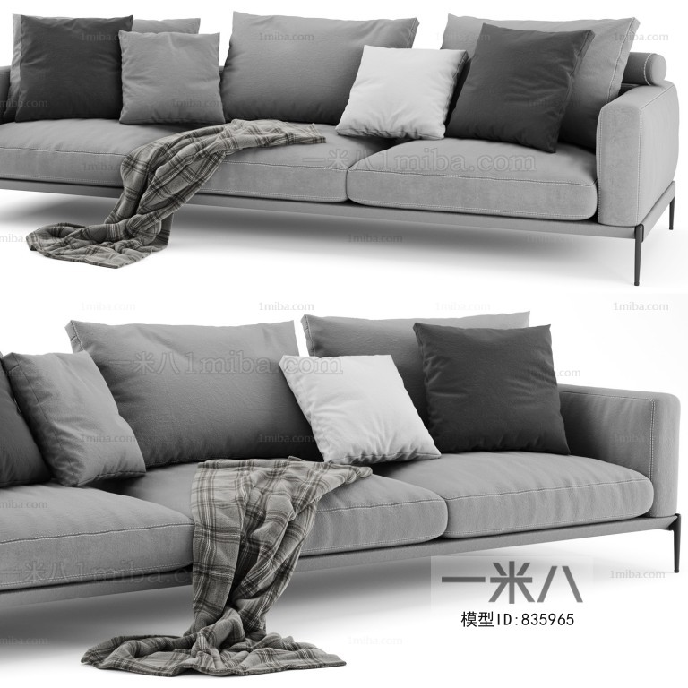 Modern Three-seat Sofa