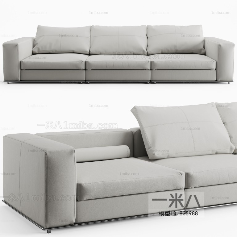 Modern Three-seat Sofa