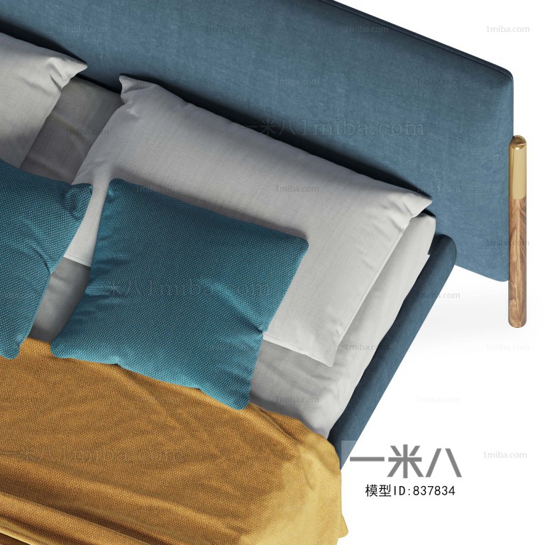 Nordic Style Double Bed