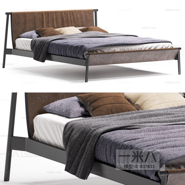 Nordic Style Double Bed