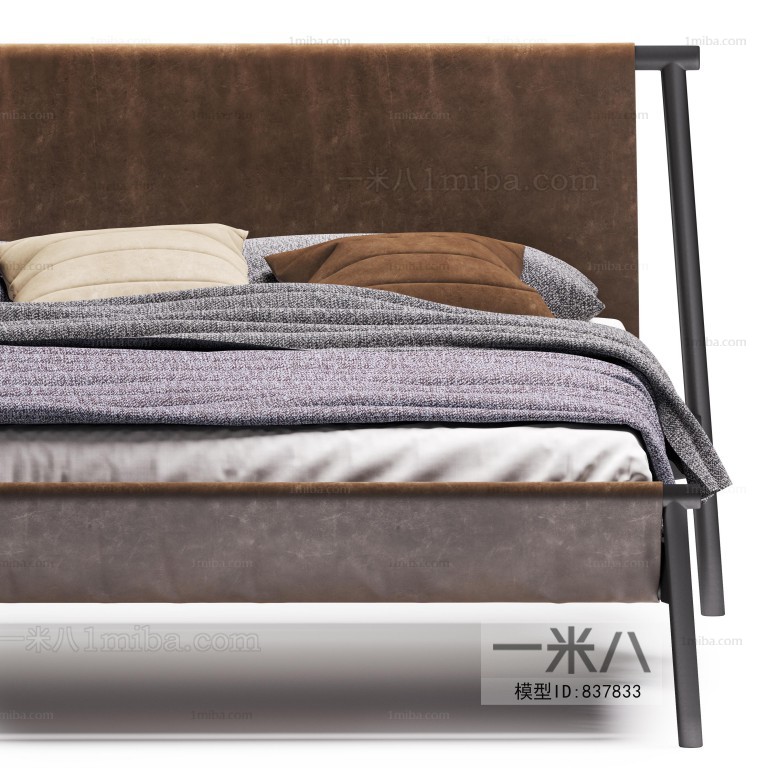 Nordic Style Double Bed