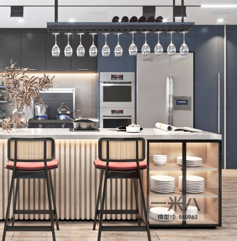 Modern Open Kitchen