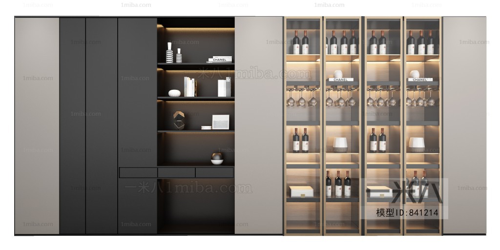 Modern Wine Cabinet