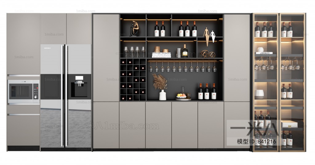 Modern Wine Cabinet