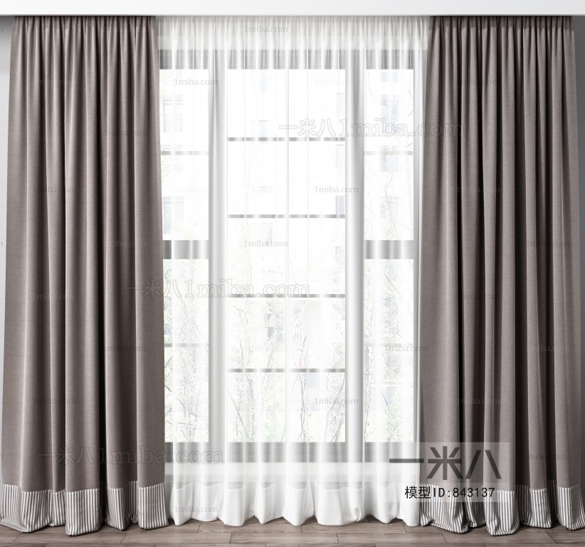 Modern The Curtain