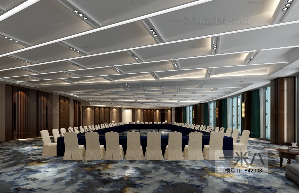 New Chinese Style Meeting Room