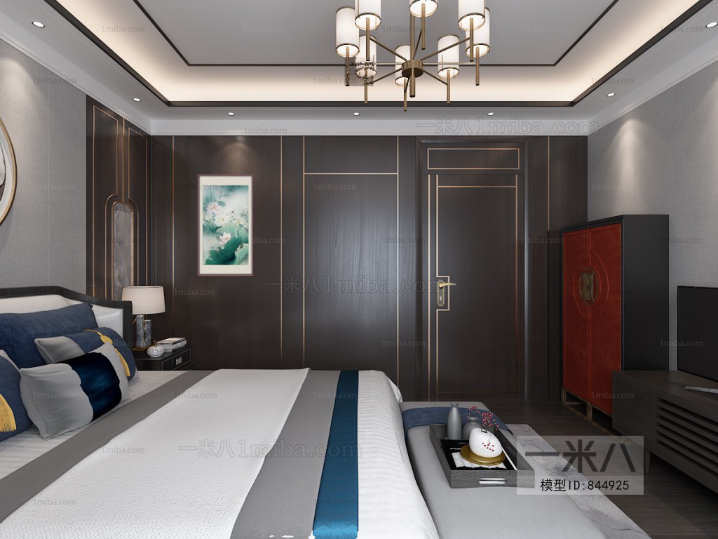 New Chinese Style Bedroom