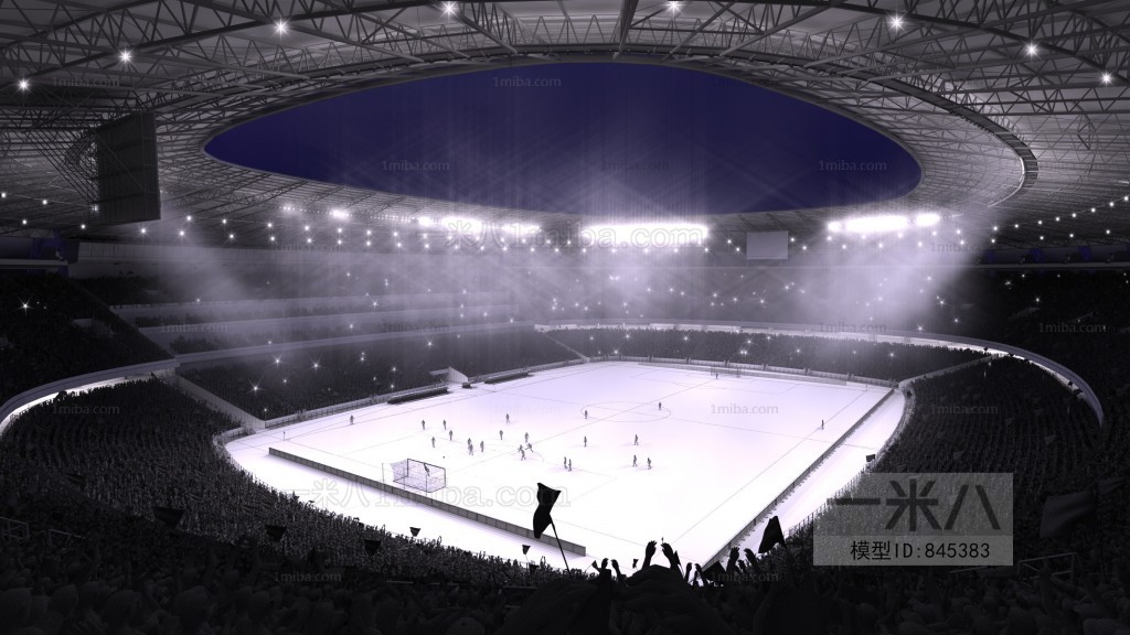 Modern Indoor Stadium