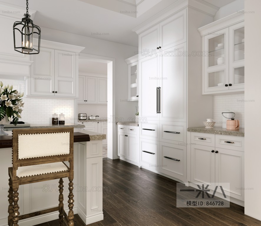 American Style Open Kitchen