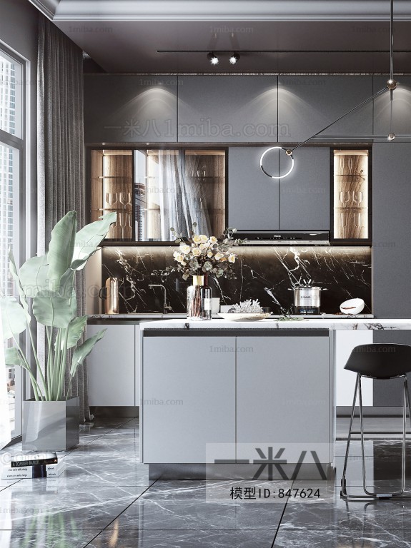 Modern Open Kitchen