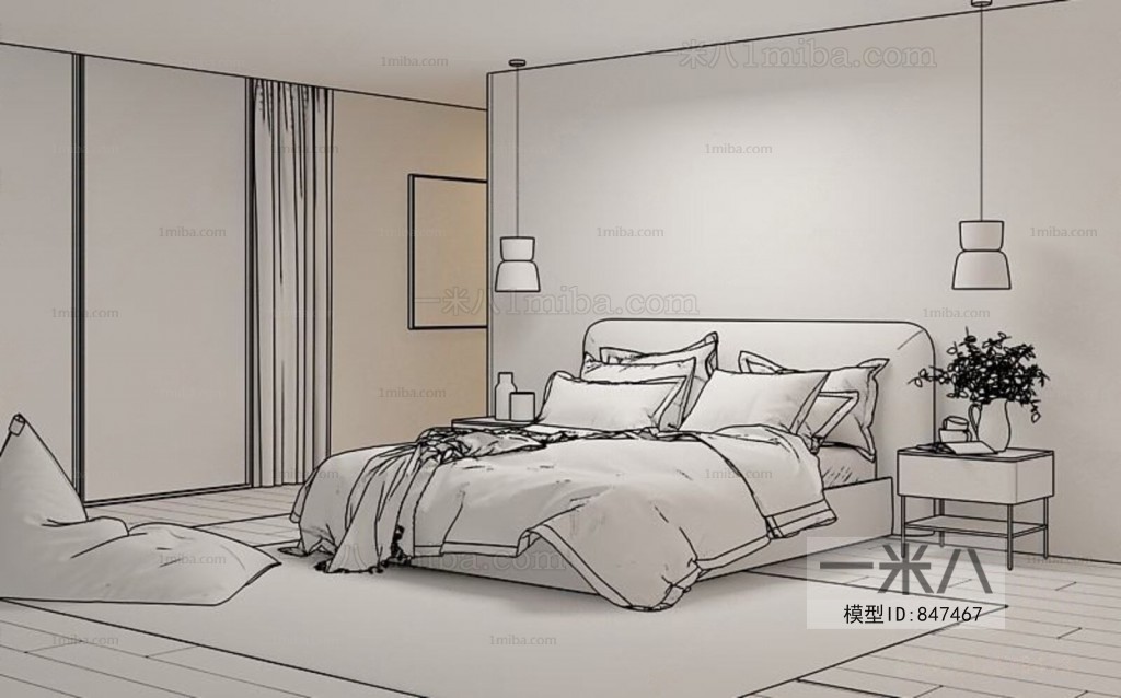 Nordic Style Bedroom