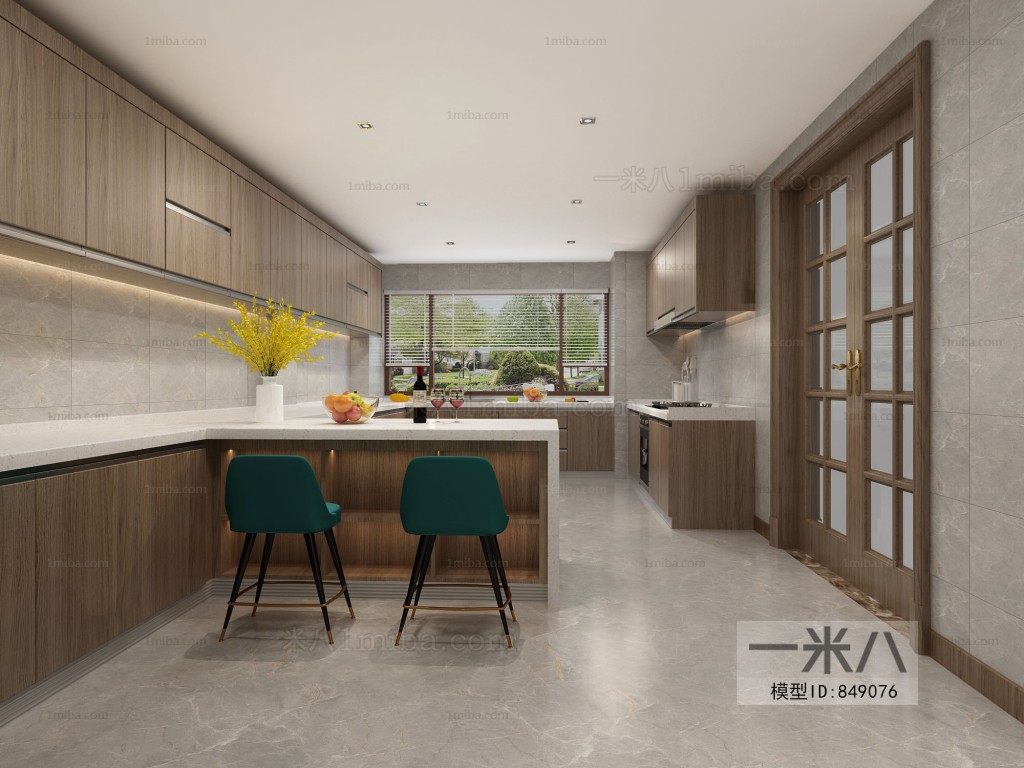 Modern The Kitchen