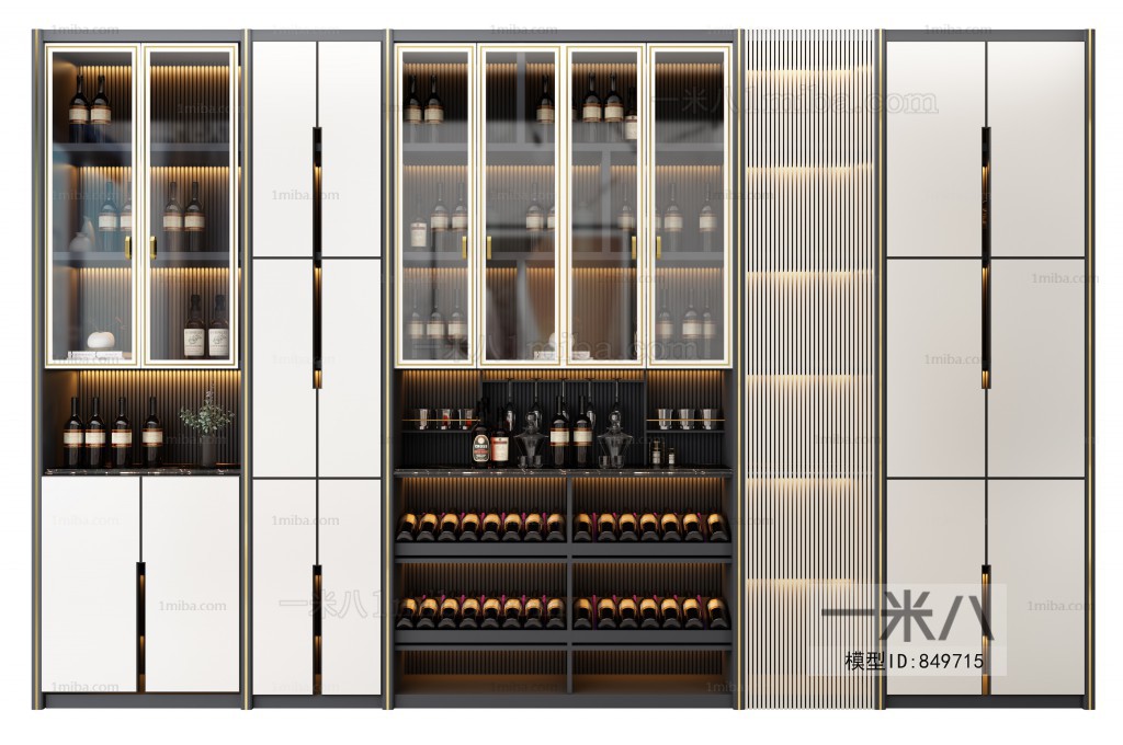 Modern Wine Cabinet