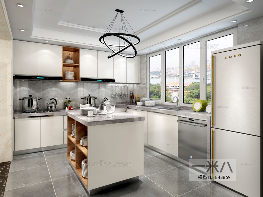 Modern Open Kitchen